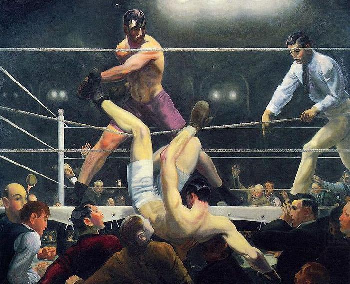 Dempsey and Firpo, George Wesley Bellows